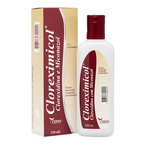 Shampoo Antimicrobiano Cloreximicol - 230Ml