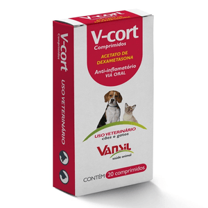Anti-Inflamatório V Cort - 20 Comprimidos