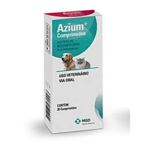 Anti-Inflamatório Msd Azium Cães E Gatos - 20 Comprimidos