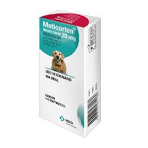 Anti-Inflamatório Msd Meticortem 20Mg - 10 Comprimidos