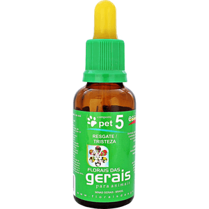 Composto Floral Pet Nº 05 - Resgate E Tristeza