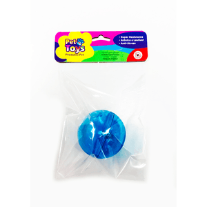 Bolinha Acrílica Glitter Com Guizo Solapa - Azul
