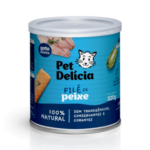 Pet Delícia Filé de Peixe Para Gatos - 320G