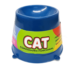 Comedouro Alto Cat Clássica Sortido - 250Ml
