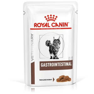 Ração Úmida Royal Canin Sachê Veterinary Diet Gastrointestinal Gatos Com Doenças Intestinais - 85 Gr
