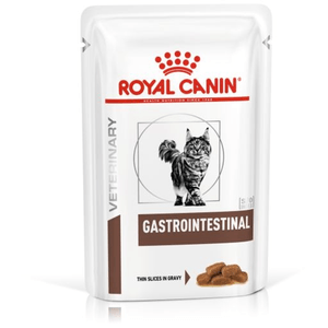 Ração Úmida Royal Canin Sachê Veterinary Diet Gastrointestinal Gatos Com Doenças Intestinais - 85 G