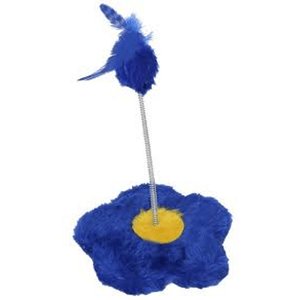 Arranhador para Gatos em Forma de Flor - Azul
