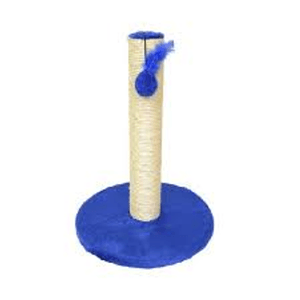 Arranhador para Gatos 1 Platafroma Grande Lisa - Azul