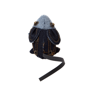 Ratinho Jeans com Cat Nip - 7,5Cm
