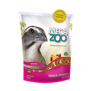 Ração Extrusada Trinca-Ferro Frutas - 350 G