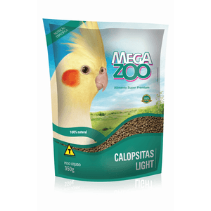 Ração Extrusada Calopsita E Periquito Light - 350 G