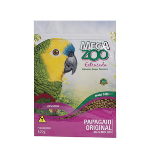 Ração Extrusada Papagaios Mini - 600 G