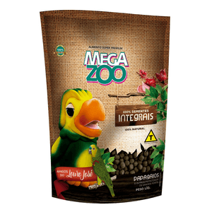 Ração Extrusada Papagaio Integral Louro José - 600 G