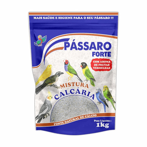 Mistura Calcaria Para Gaiola E Viveiro - 1Kg