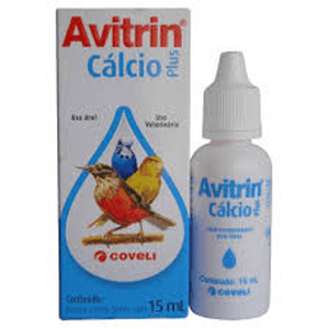 Suplemento Vitamínico Avitrin Cálcio Plus - 15Ml