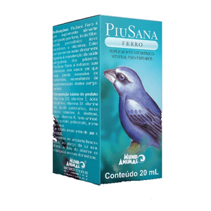 Suplemento Alimentar Piusana Ferro - 20Ml