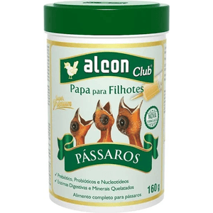 Ração Alcon Club Papa Para Filhotes Passaro - 160G