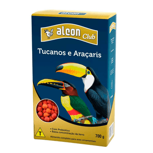 Ração Alcon Club Tucanos E Araçaris - 700G