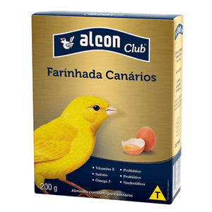 Ração Alcon Farinhada Com  Ovo Para Canario - 200G