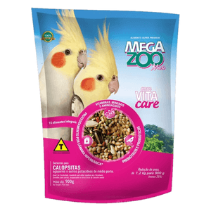 Megazoo Mix Calopsitas - 900G