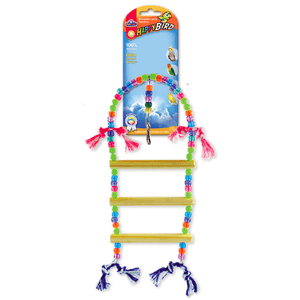 Brinquedo Calopsita Escada Redonda 3D