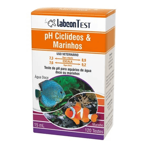 Labcon Test Ph Ciclideos E Marinhos - 15Ml