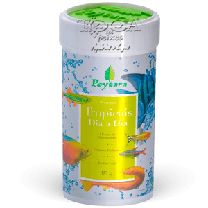Ração Poytara Para Peixe Tropicais - 95G