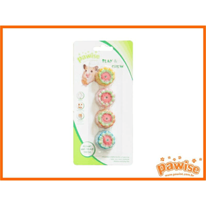 Brinquedo Para Roedores Mineirais Bolinhos - Cores Sortidas