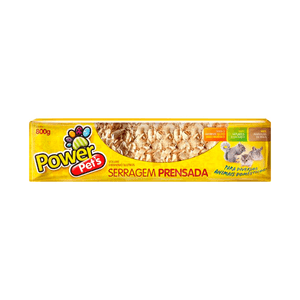 Serragem prensada Power pets 800G