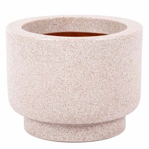 Vaso Cumbuca Alo MarmorePP - Branco