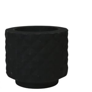 Vaso Reconcavo Mini - Nº030 - Preto