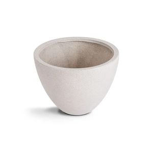 Vaso Cone Baixo  Marmore - Nº036  Branco