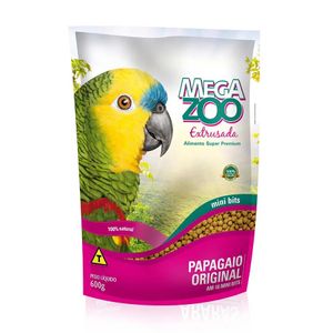 Ração Extrusada Papagaios Large - 600 G