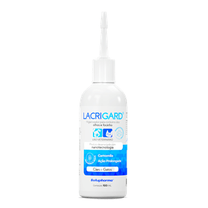 Higienizador Lacrigard Para Contorno Dos Olhos e Focinho Botupharma Cães e Gatos  – 100Ml