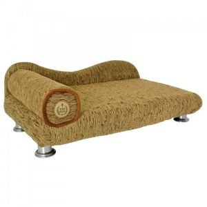 Cama Divã Chenile Luxo - Marrom