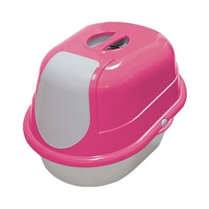 Banheiro Furacão Pet Cat Toalete Para Gatos - Rosa