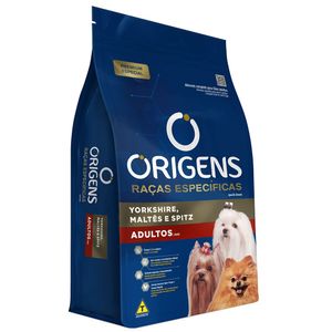 Ração Seca Origens Raças Específicas Yorkshire, Maltsês E Spitz  Adultos  - 3Kg