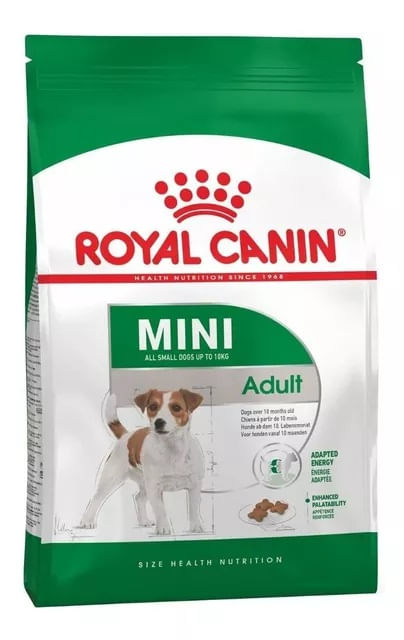 Ração Seca Royal Canin Mini Adult Para Cães Adultos De Porte
