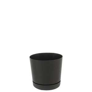 Vasart Vaso Rio 10,5 x 9,8 cm Grafite