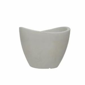 Vasart Vaso Copacabana 30 x 23 cm Antique Branco