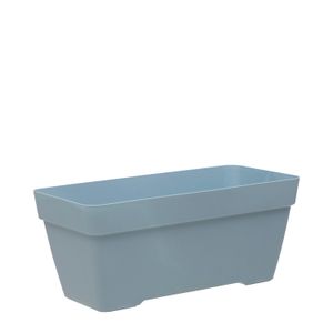 Vasart Floreira Sampa 40 x 17 cm Azul Vintage