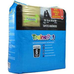 Tapete Higiênico Treinepet 55X60 - 50 Unidades