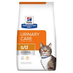 Ração Hill's Prescription Diet S/D Gatos Adultos Cuidado Urinário 1,8kg