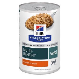 Ração Úmida Hill's Prescription Diet w/d Cães Adultos Controle do Peso e Glicêmico 370g