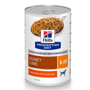 Ração Úmida Hill's Prescription Diet k/d Cães Adultos Cuidado Renal 370g
