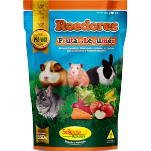 Sellecta extruzado roedores frutas e legumes 350g