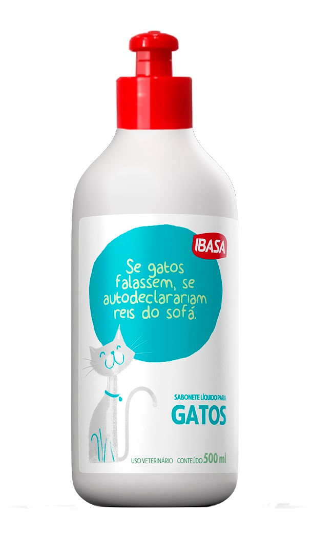 Shampoo Líquido Gatos Ibasa 500ml American Pet