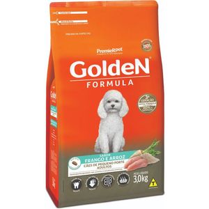 Ração Seca Golden Fórmula Cães Adultos  Mini Bits Frango E Arroz - 3Kg