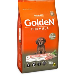 Ração Seca Golden Fórmula Cães Filhotes Mini Bits Frango E Arroz - 10,1Kg
