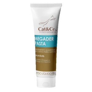 Suplemento Vitamínico Cat & Co. Megaderm Pasta - 70 g